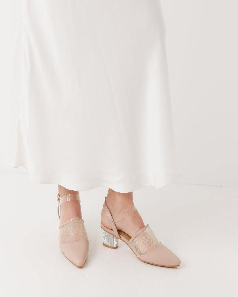 Heaven Heel - Antique - Premium Heel from Chaos & Harmony Bridal - Just $159! Shop now at Chaos & Harmony