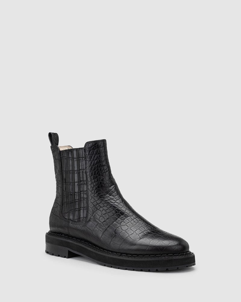 Circuit Boot - Black Croc - Premium Boot from 0 - Just $389! Shop now at Chaos & Harmony