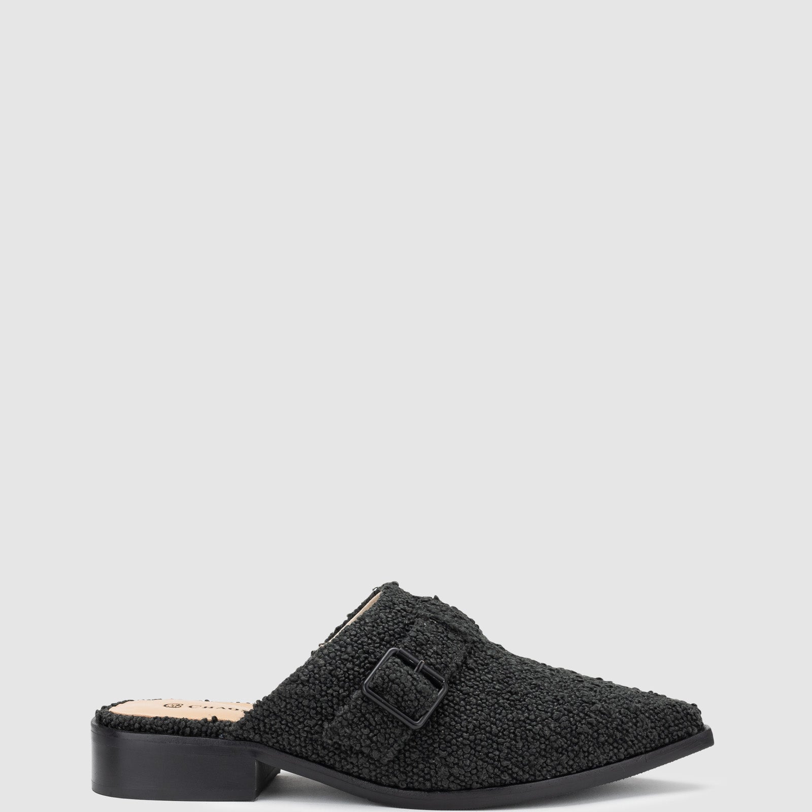 Collective Mule - Black Boucle - Premium Mule from Chaos & Harmony - Just $149.0! Shop now at Chaos & Harmony