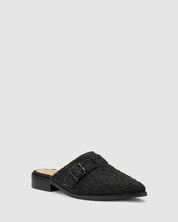 Collective Mule - Black Boucle - Premium Mule from Chaos & Harmony - Just $149.0! Shop now at Chaos & Harmony