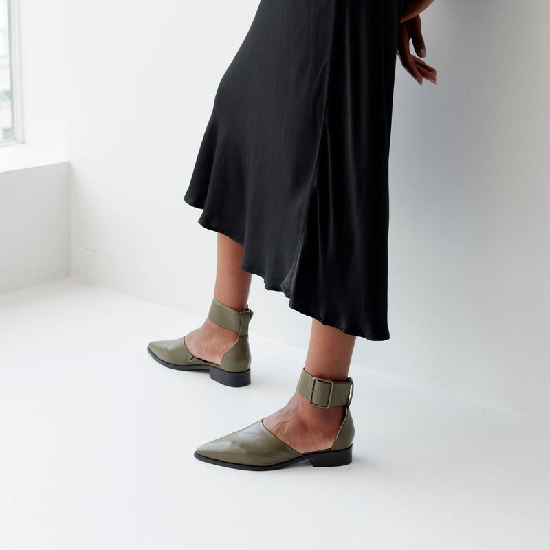 Chelsea Flat - Olive - Premium Flat from Chaos & Harmony - Just $229.0! Shop now at Chaos & Harmony