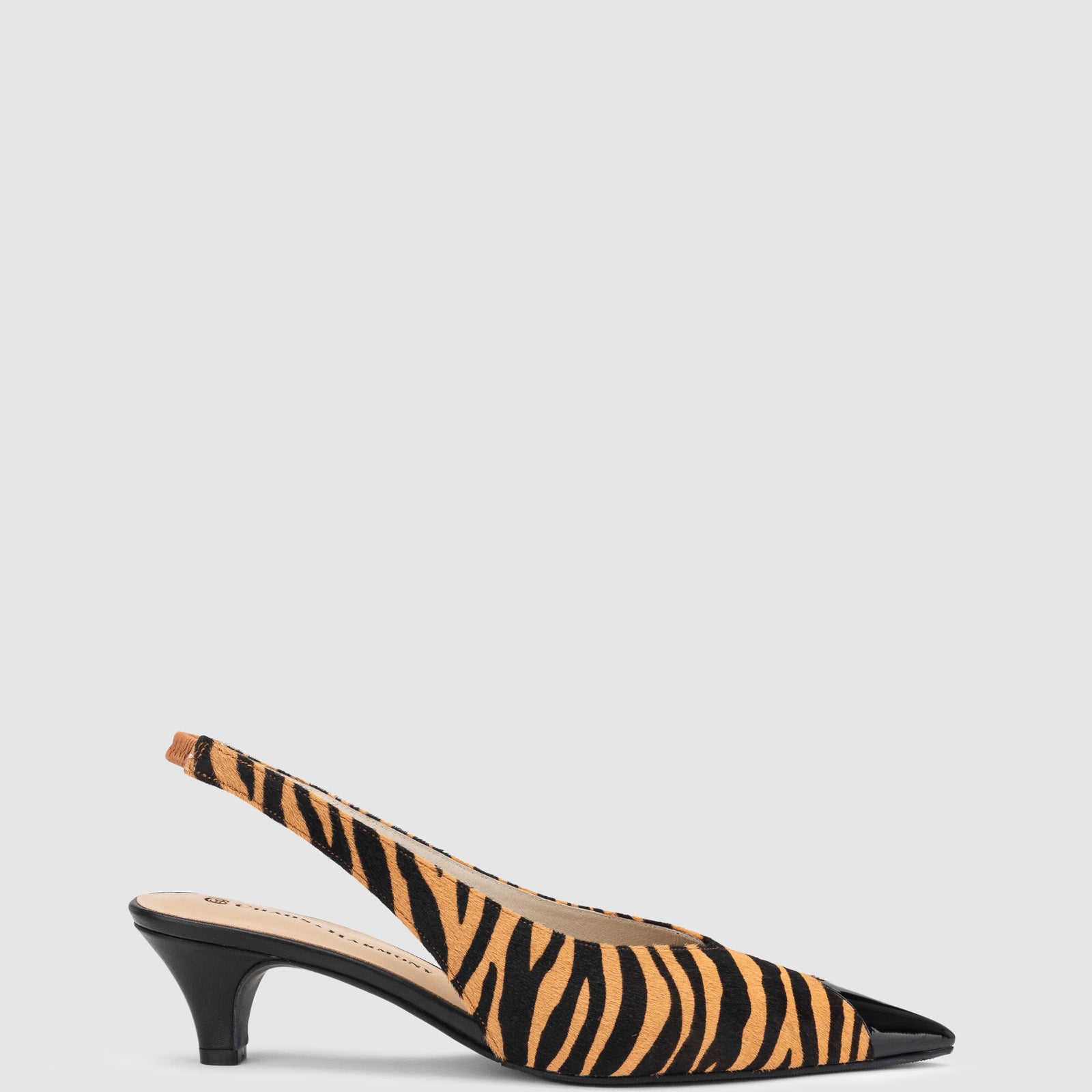 Cosmopolitan Heel - Natural Stripe - Premium Heel from Chaos & Harmony - Just $169.0! Shop now at Chaos & Harmony