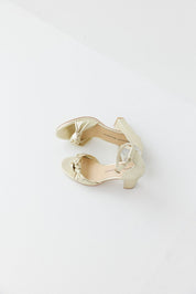 Eternal Heel - Metallic Gold - Premium Heel from Chaos & Harmony Bridal - Just $389! Shop now at Chaos & Harmony