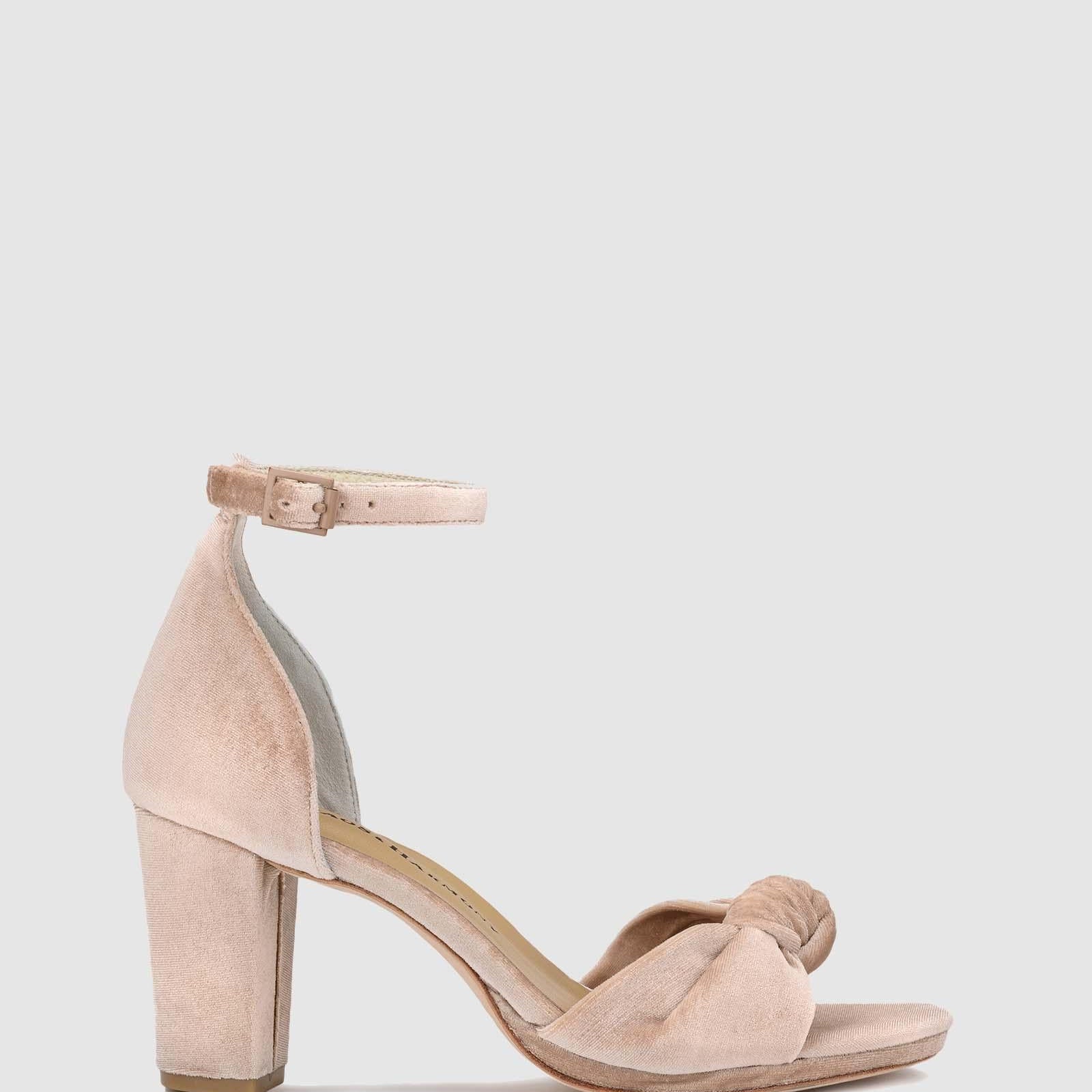 Eternal Heel - Champagne Velvet - Premium Heel from Chaos & Harmony Bridal - Just $329! Shop now at Chaos & Harmony