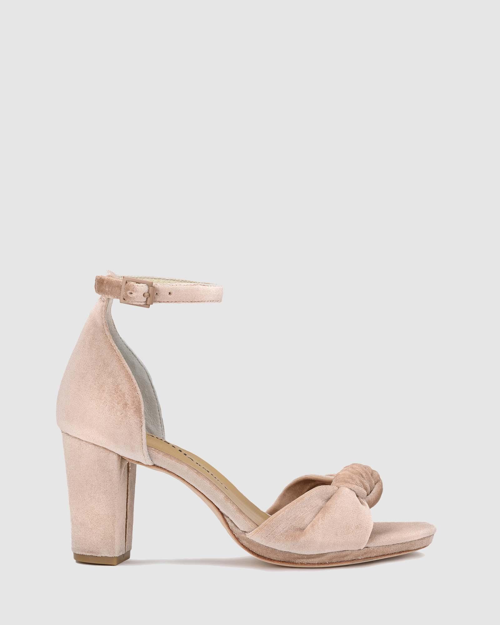 Eternal Heel - Champagne Velvet - Premium Heel from Chaos & Harmony Bridal - Just $329! Shop now at Chaos & Harmony