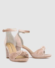Eternal Heel - Champagne Velvet - Premium Heel from Chaos & Harmony Bridal - Just $329! Shop now at Chaos & Harmony