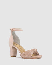 Eternal Heel - Champagne Velvet - Premium Heel from Chaos & Harmony Bridal - Just $329! Shop now at Chaos & Harmony