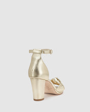 Eternal Heel - Metallic Gold - Premium Heel from Chaos & Harmony Bridal - Just $389! Shop now at Chaos & Harmony