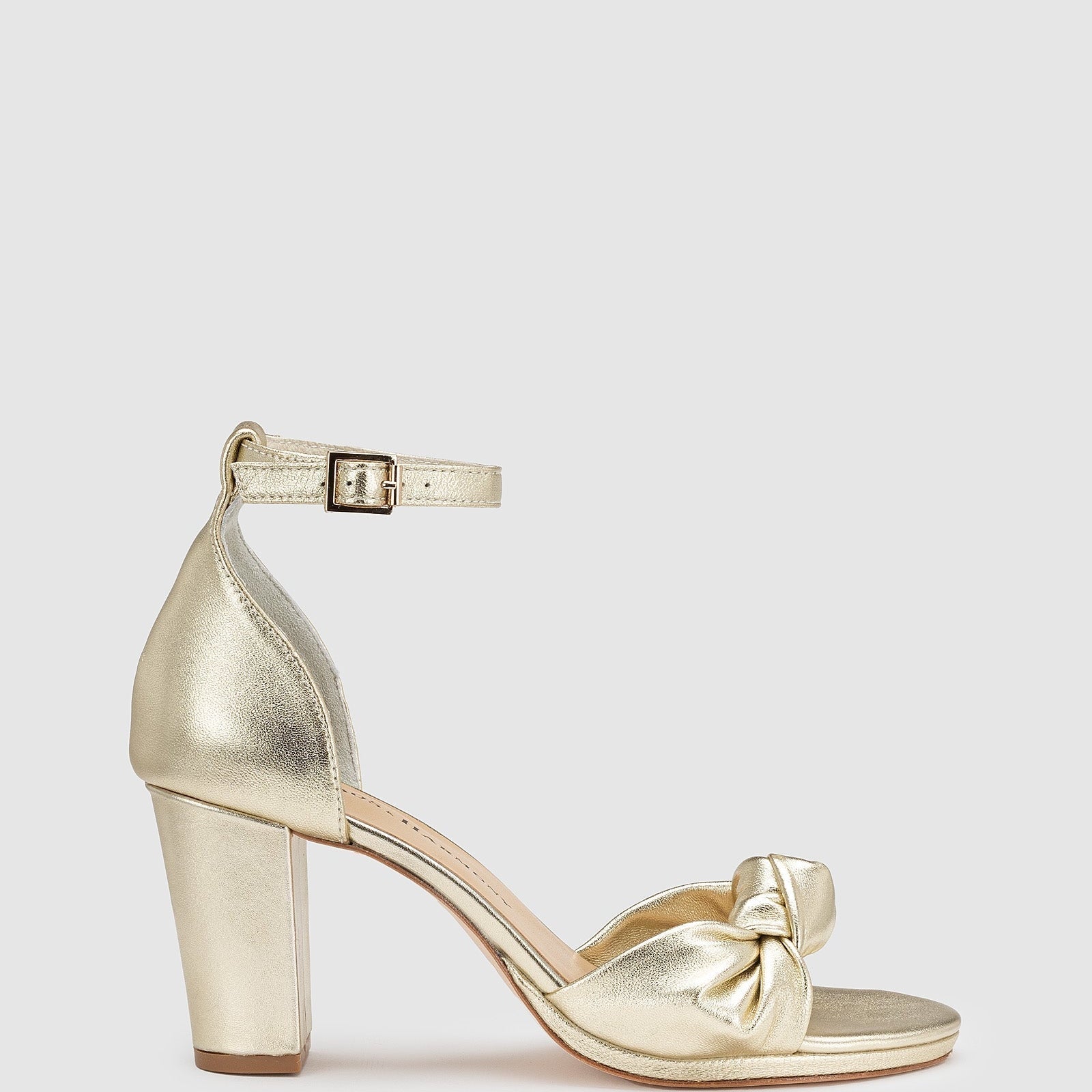 Eternal Heel - Metallic Gold - Premium Heel from Chaos & Harmony Bridal - Just $389! Shop now at Chaos & Harmony