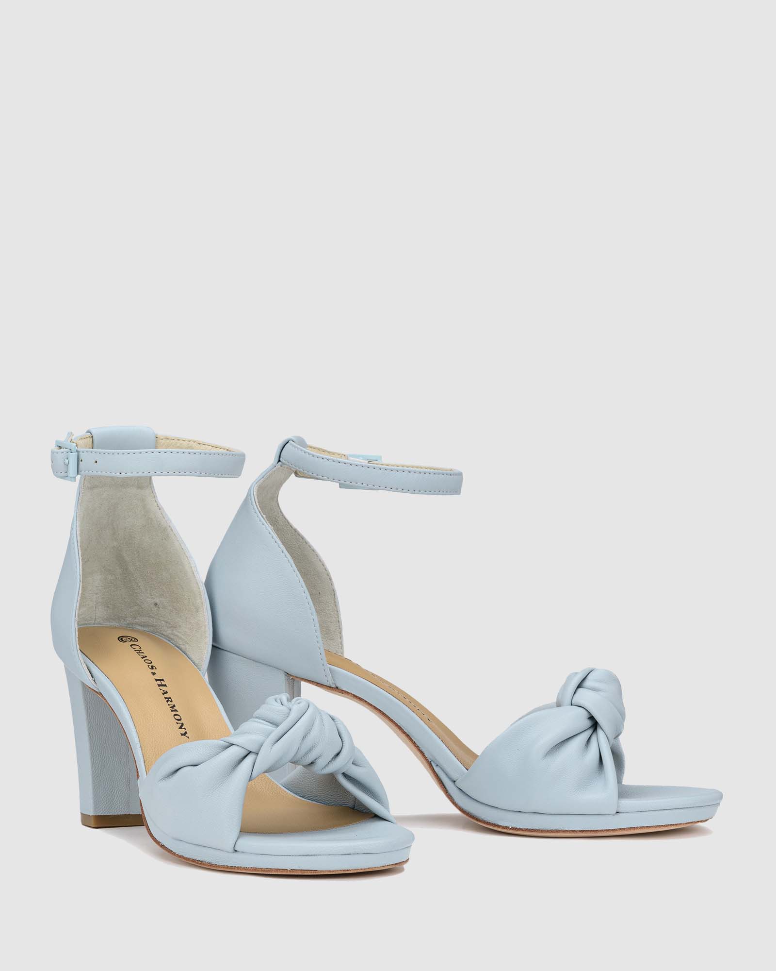 Eternal Heel - Powder Blue - Premium High Heel from Chaos & Harmony Bridal - Just $389! Shop now at Chaos & Harmony