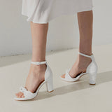 Eternal Heel - Snow - Premium High Heel from Chaos & Harmony Bridal - Just $389! Shop now at Chaos & Harmony