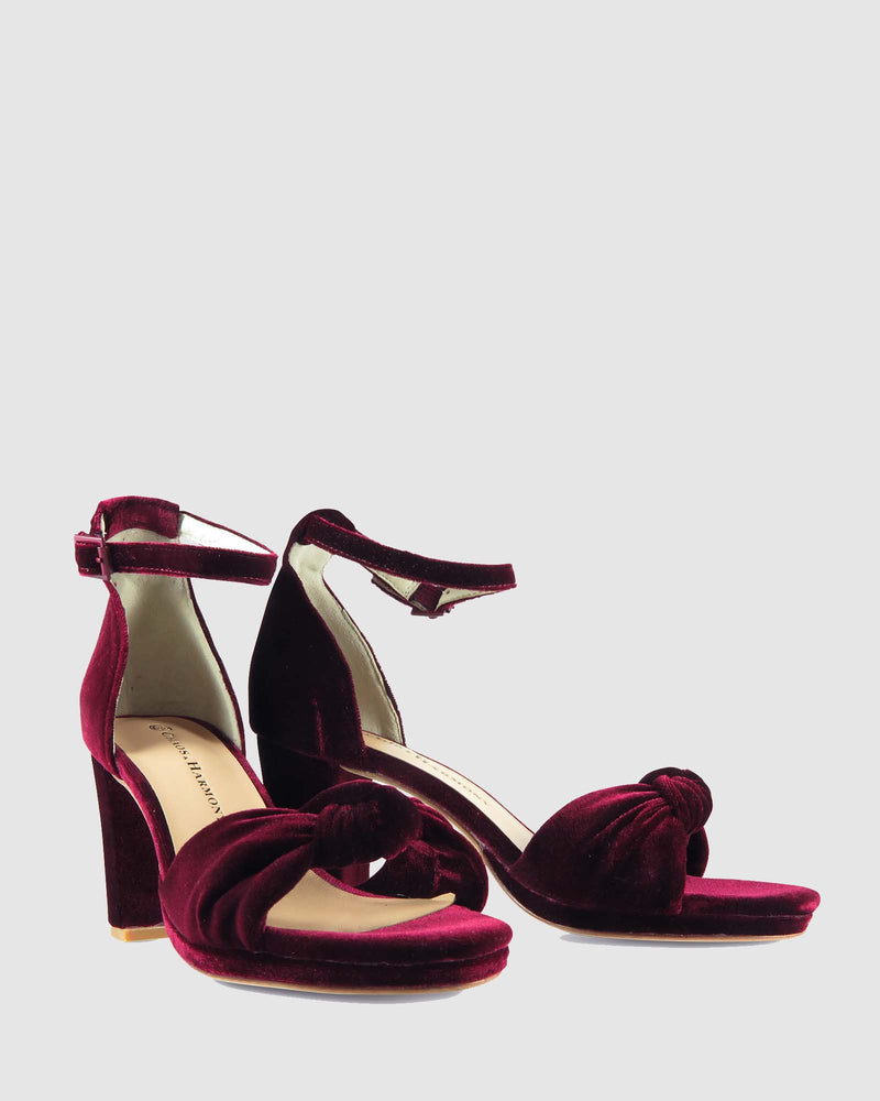 Eternal Heel - Wine - Premium High Heel from Chaos & Harmony Bridal - Just $329! Shop now at Chaos & Harmony
