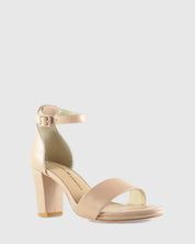 Evermore Heel- Antique - Premium Mid heel from Chaos & Harmony Bridal - Just $359! Shop now at Chaos & Harmony