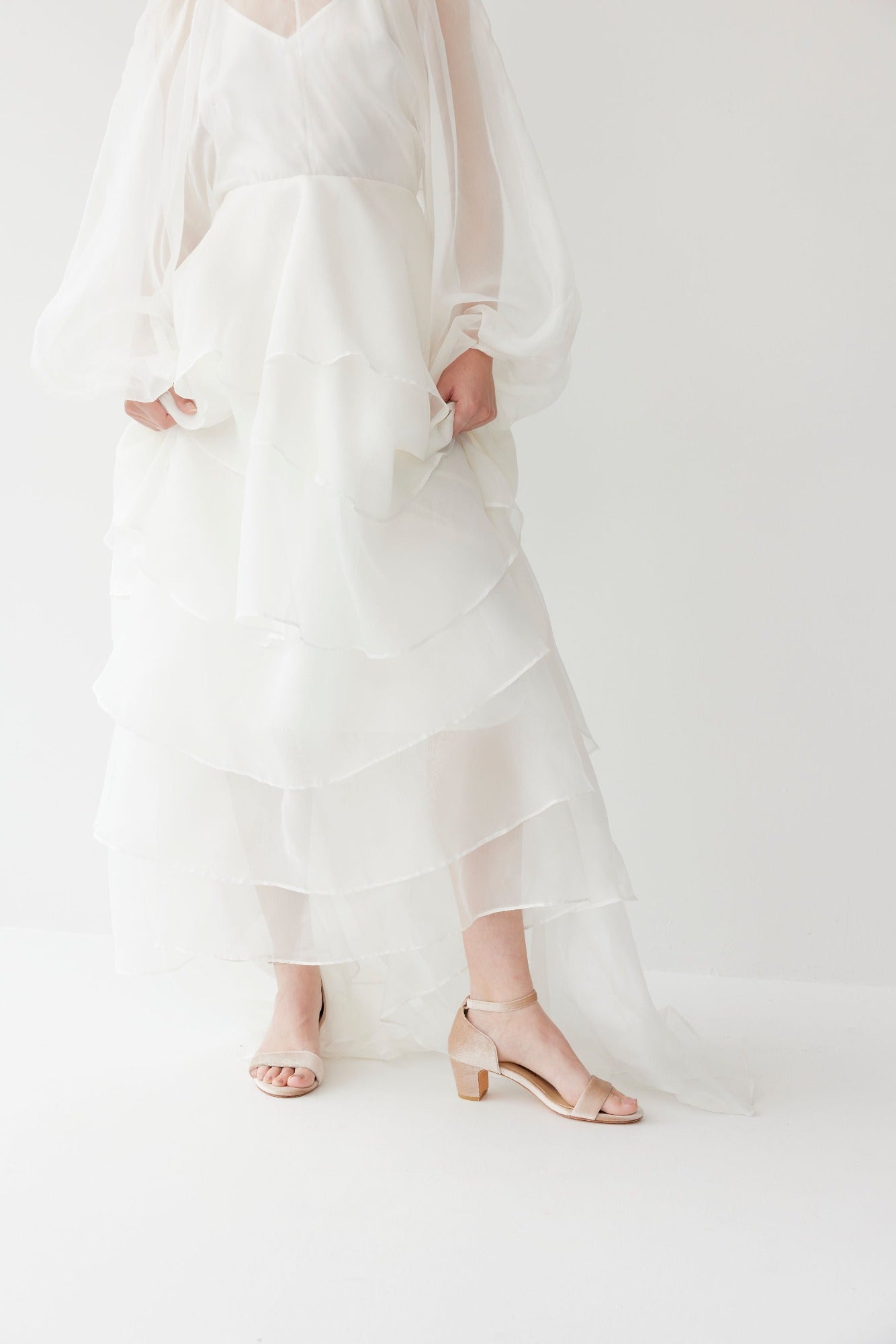 Faithful Heel - Champagne - Premium Heel from Chaos & Harmony Bridal - Just $269! Shop now at Chaos & Harmony