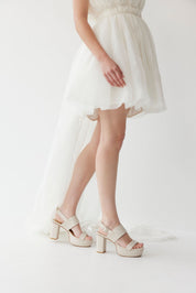 Fierce Heel - Ecru - Premium Heel from Chaos & Harmony Bridal - Just $329! Shop now at Chaos & Harmony