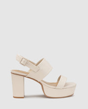 Fierce Heel - Ecru - Premium Heel from Chaos & Harmony Bridal - Just $329! Shop now at Chaos & Harmony