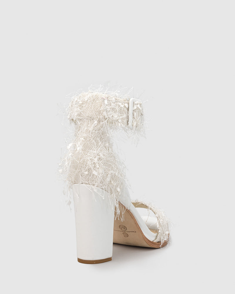 Freedom Heel - Snow Confetti - Premium Heel from Chaos & Harmony Bridal - Just $189! Shop now at Chaos & Harmony