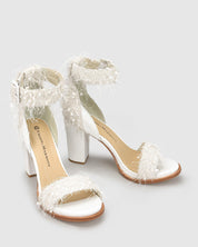 Freedom Heel - Snow Confetti - Premium Heel from Chaos & Harmony Bridal - Just $189! Shop now at Chaos & Harmony