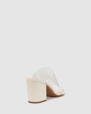 Glow Heel - Ecru Vinyl - Premium Heel from Chaos & Harmony Bridal - Just $289! Shop now at Chaos & Harmony