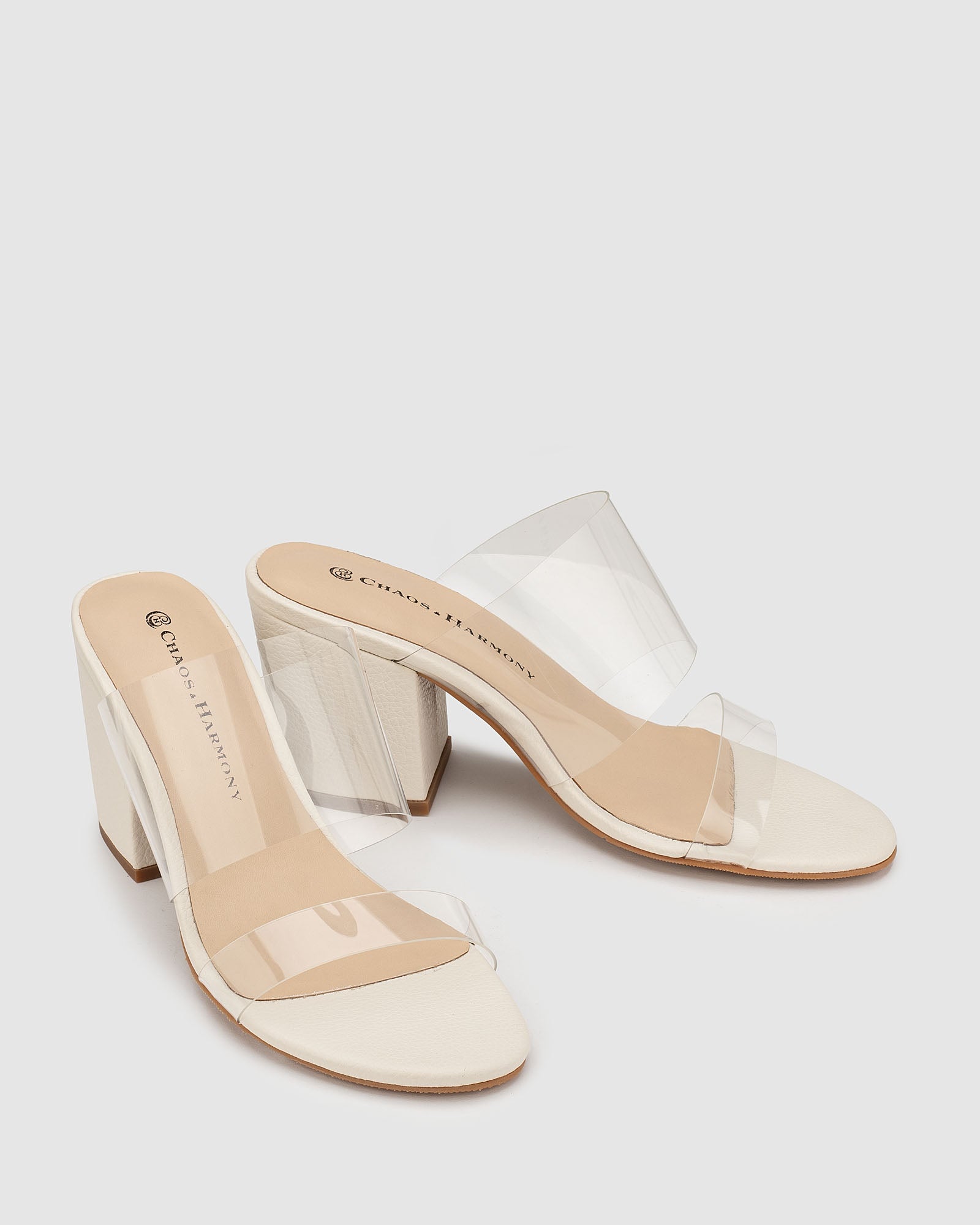 Glow Heel - Ecru Vinyl - Premium Heel from Chaos & Harmony Bridal - Just $289! Shop now at Chaos & Harmony