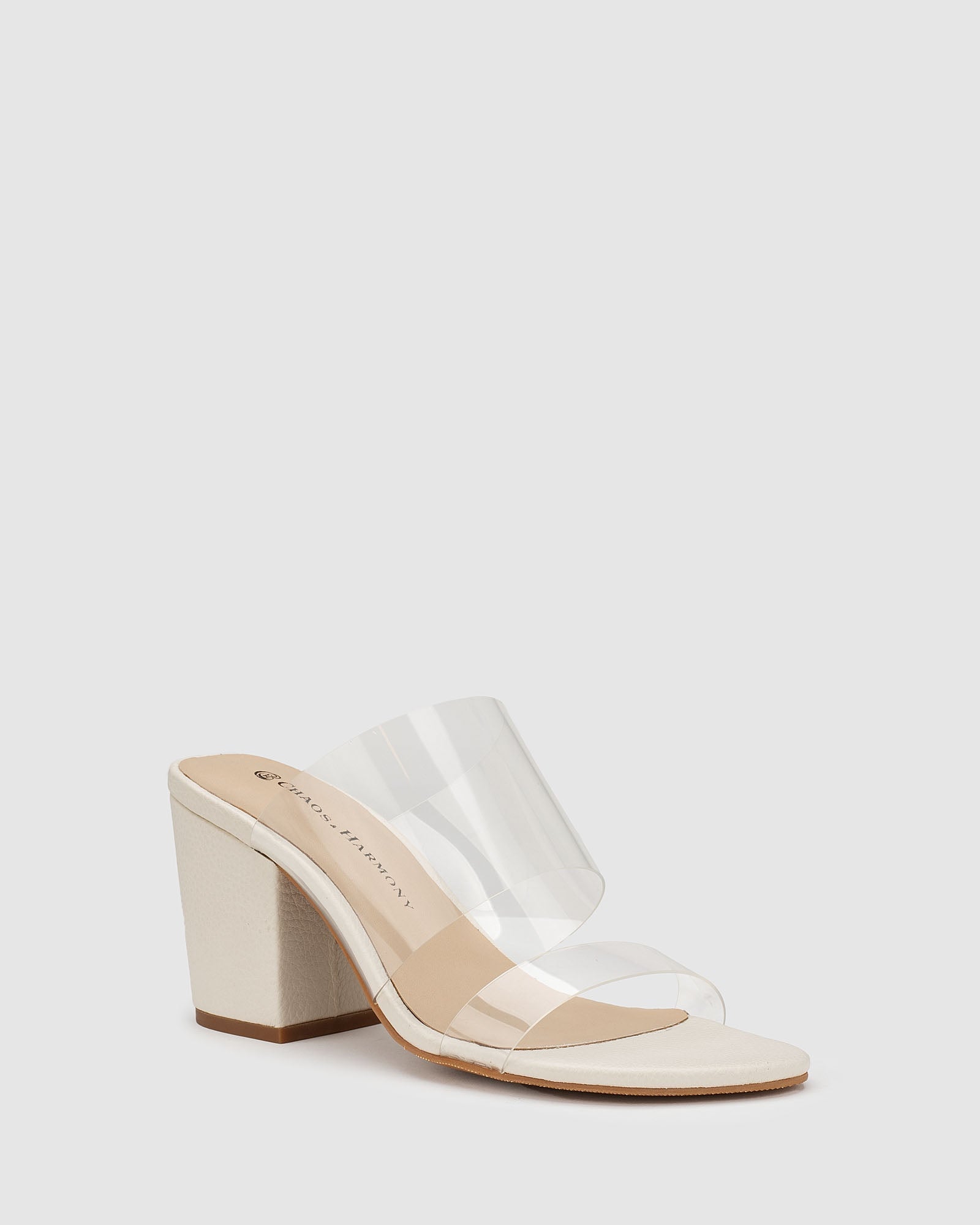Glow Heel - Ecru Vinyl - Premium Heel from Chaos & Harmony Bridal - Just $289! Shop now at Chaos & Harmony