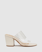 Glow Heel - Ecru Vinyl - Premium Heel from Chaos & Harmony Bridal - Just $289! Shop now at Chaos & Harmony