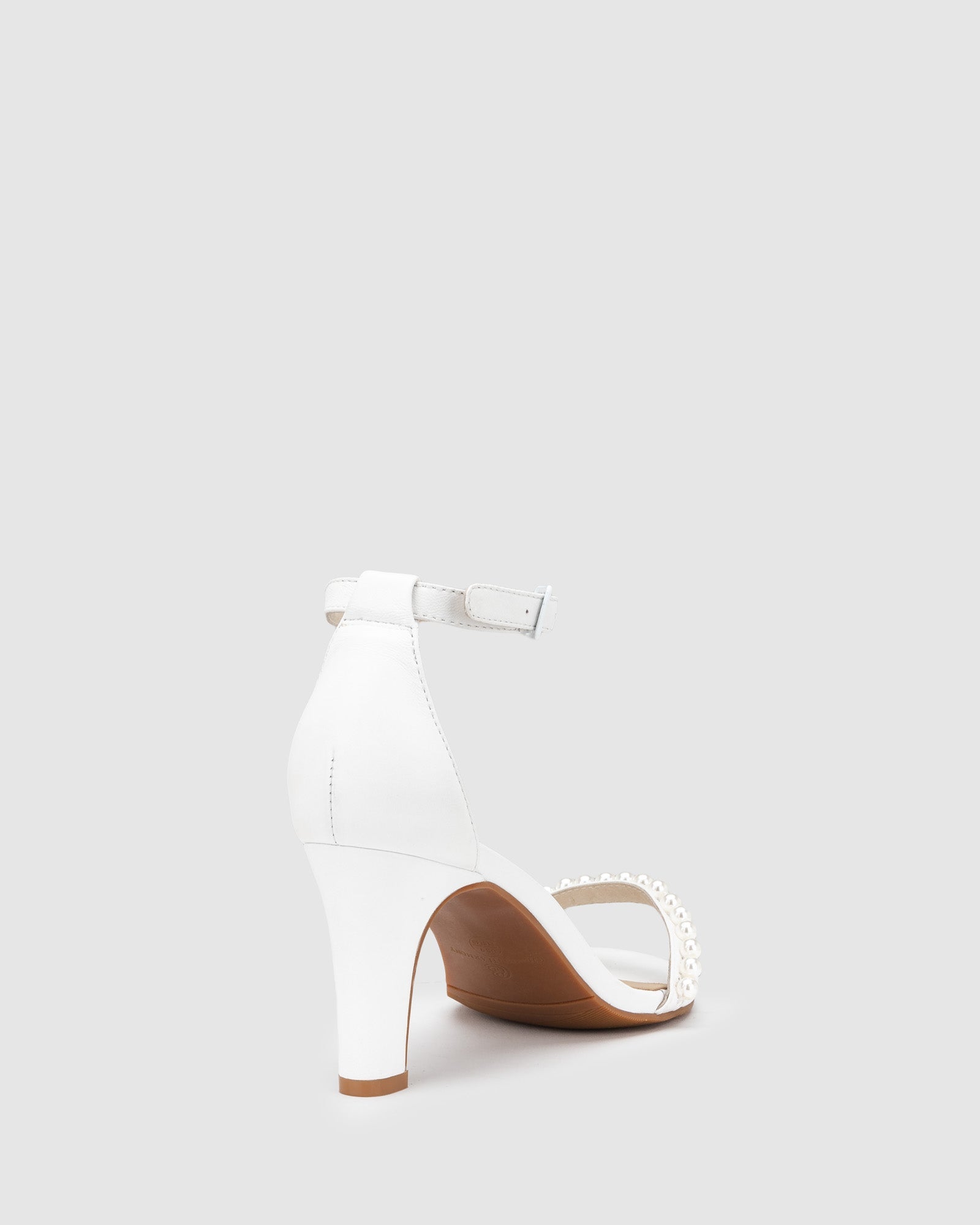 Lover Pearl Heel - Snow - Premium Heel from Chaos & Harmony Bridal - Just $329! Shop now at Chaos & Harmony