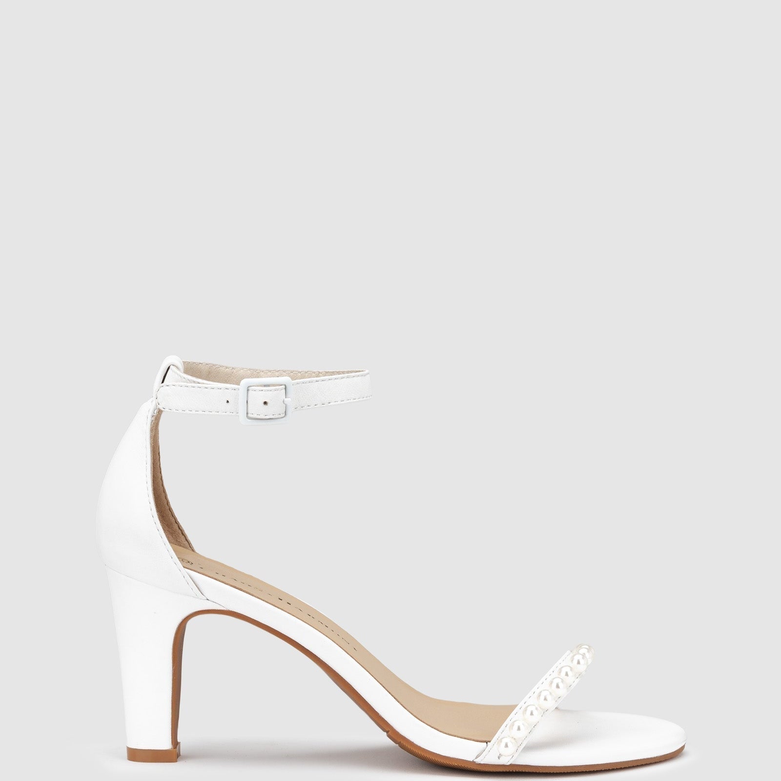 Lover Pearl Heel - Snow - Premium Heel from Chaos & Harmony Bridal - Just $329! Shop now at Chaos & Harmony