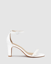 Lover Pearl Heel - Snow - Premium Heel from Chaos & Harmony Bridal - Just $329! Shop now at Chaos & Harmony