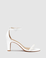 Lover Pearl Heel - Snow
