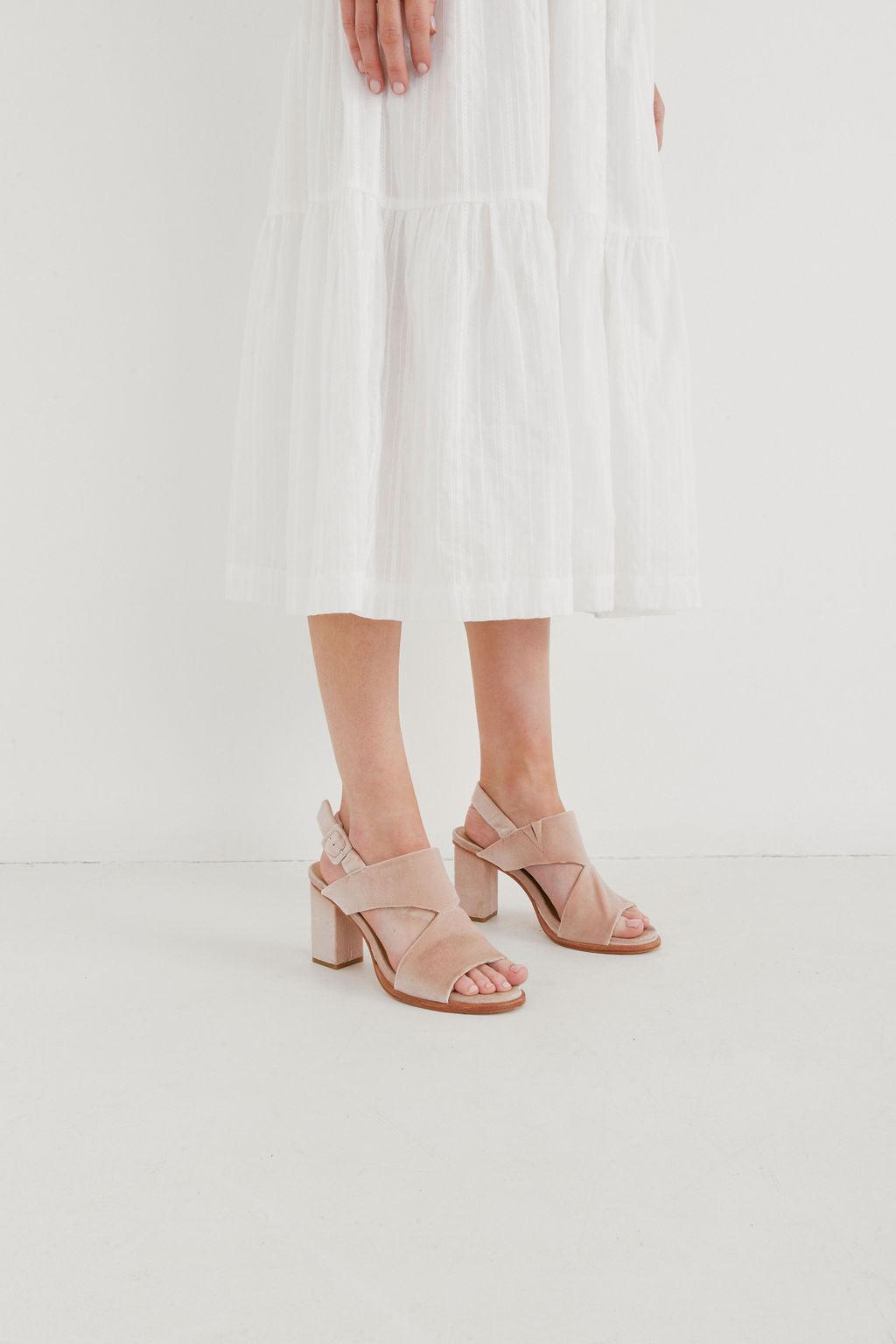 Passion - Blush Velvet - Premium High Heel from Chaos & Harmony - Just $319! Shop now at Chaos & Harmony