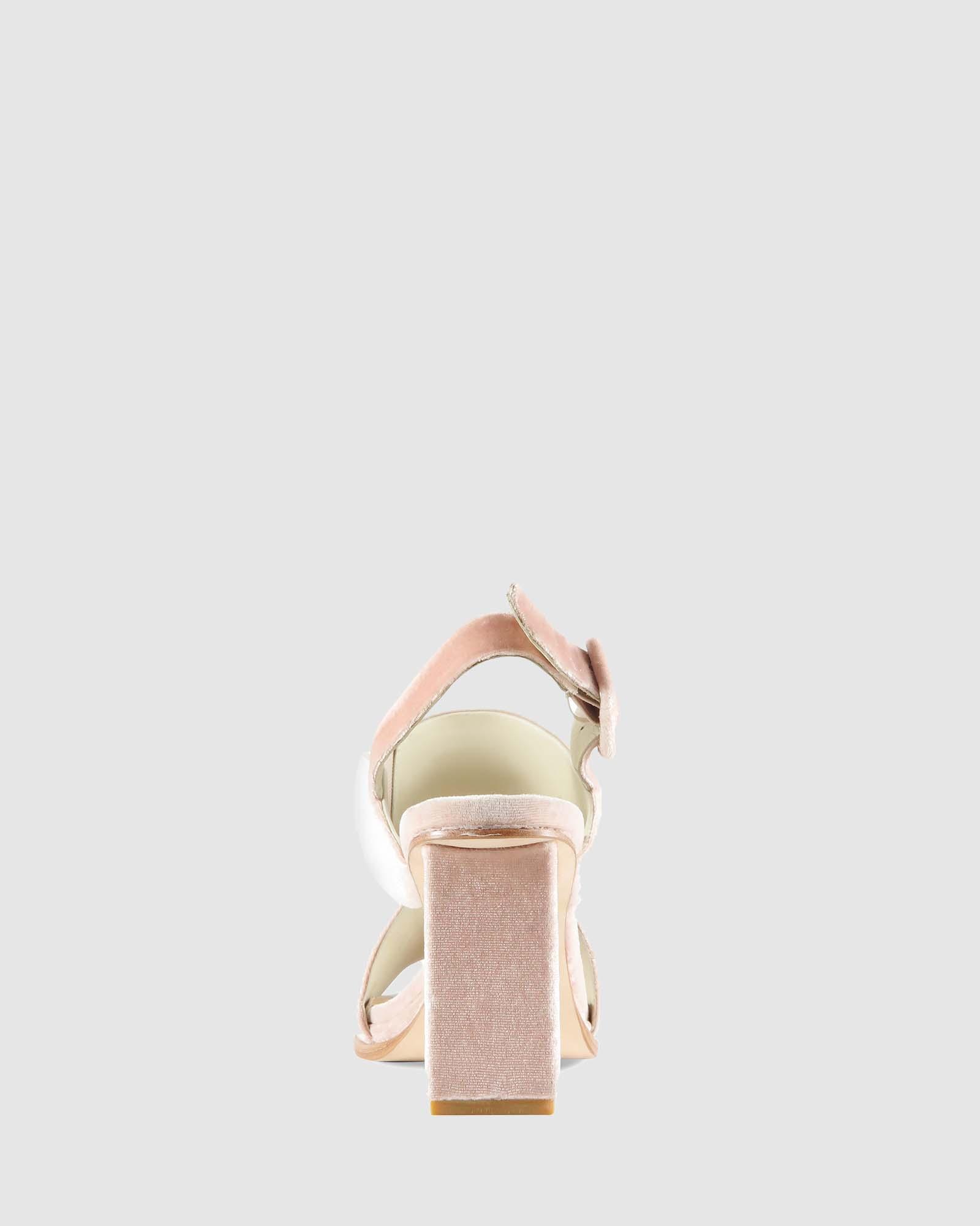 Passion - Blush Velvet - Premium High Heel from Chaos & Harmony - Just $319! Shop now at Chaos & Harmony