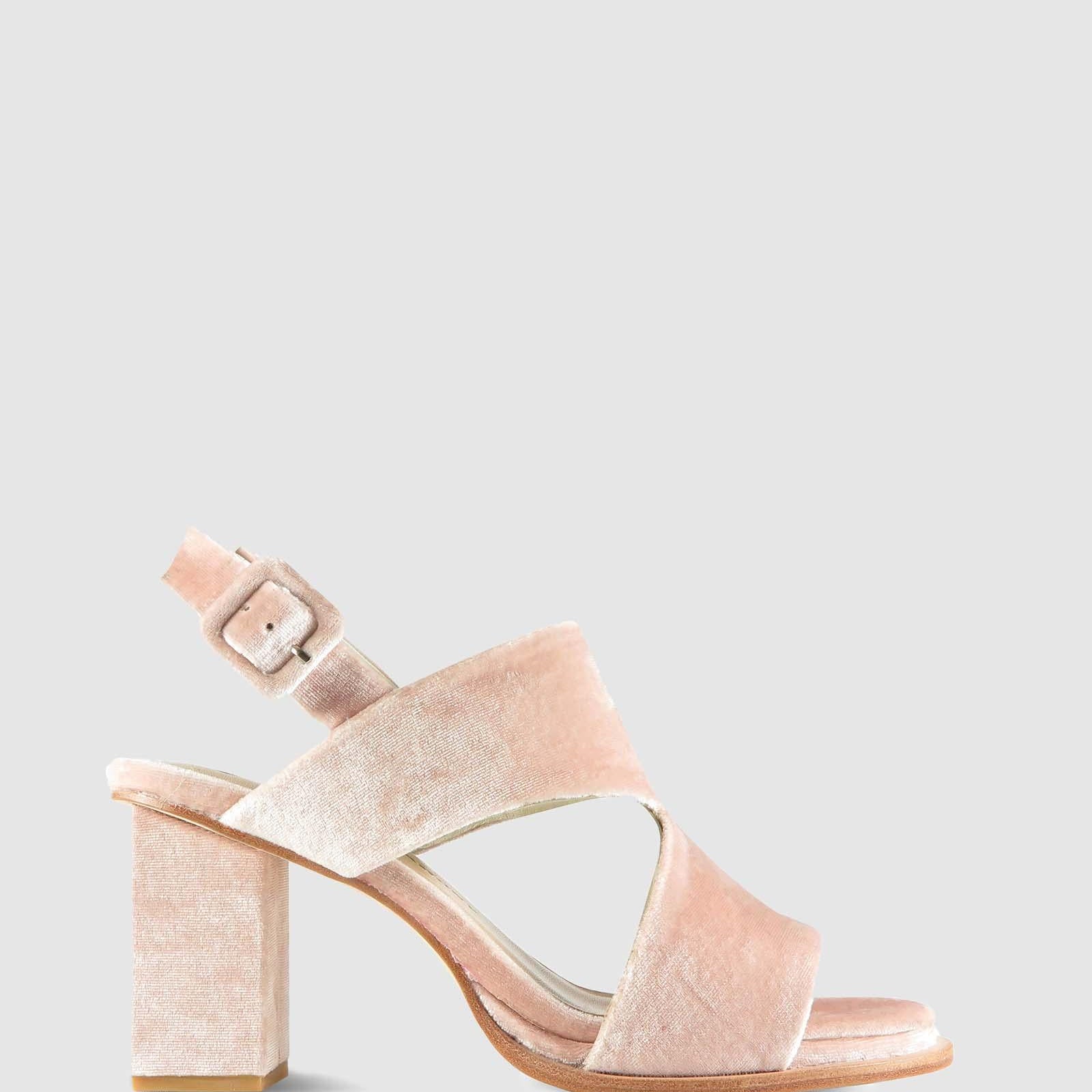 Passion - Blush Velvet - Premium High Heel from Chaos & Harmony - Just $319! Shop now at Chaos & Harmony