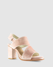 Passion - Blush Velvet - Premium High Heel from Chaos & Harmony - Just $319! Shop now at Chaos & Harmony