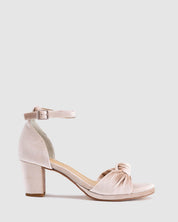 Promise Heel - Champagne Velvet - Premium Heel from Chaos & Harmony Bridal - Just $299! Shop now at Chaos & Harmony