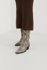Retreat Boot - Natural Snake - Premium Boot from Chaos & Harmony - Just $149! Shop now at Chaos & Harmony