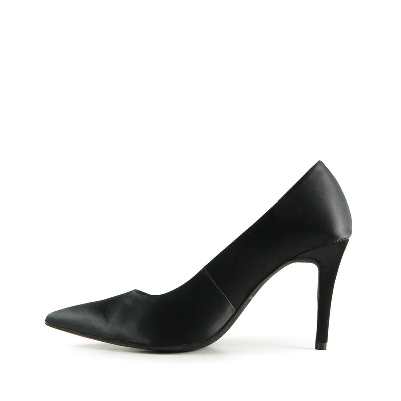 Rosette Heel - Black - Premium High Heel from Chaos and Harmony, Chaos & Harmony - Just $79.0! Shop now at Chaos & Harmony