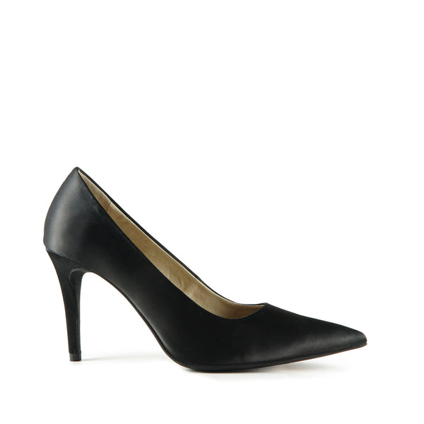 Rosette Heel - Black - Premium High Heel from Chaos and Harmony, Chaos & Harmony - Just $79.0! Shop now at Chaos & Harmony