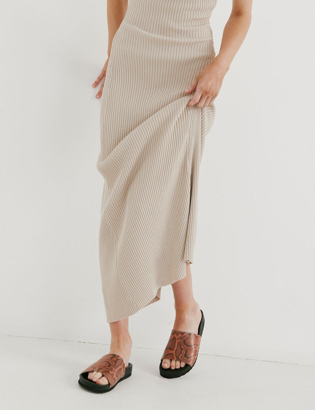 Seclude Slide - Tan Snake - Premium Slide from Chaos & Harmony - Just $139! Shop now at Chaos & Harmony