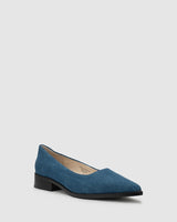 Thea Flat - Denim - Premium Flat from 0 - Just $299! Shop now at Chaos & Harmony