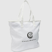 C&H Tote Bag - White - Premium Bag from Chaos & Harmony Accessories - Just $49.0! Shop now at Chaos & Harmony