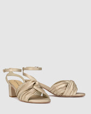 Treasure Heel - Gold Lines - Premium Heel from Chaos & Harmony Bridal - Just $369! Shop now at Chaos & Harmony
