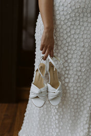 Treasure Heel - Snow - Premium Heel from Chaos & Harmony Bridal - Just $369! Shop now at Chaos & Harmony